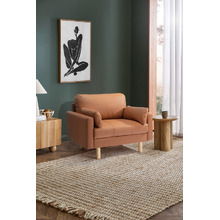 Tan Oslo Upholstered Armchair
